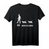 Ich Meine Follower Katze Katzen Katzenliebhaber Kätzchen T-Shirt – Lustiges Design für Katzenbesitzer, Katzenmamas & Katzenpapas