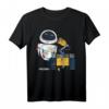 HapDuck Pixar Wall-E Eve Weihnachten Light Wrap T-Shirt - Offiziell lizenzierte Pixar Fanartikel