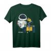 HapDuck Pixar Wall-E Eve Weihnachten Light Wrap T-Shirt - Offiziell lizenzierte Pixar Fanartikel