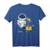 HapDuck Pixar Wall-E Eve Weihnachten Light Wrap T-Shirt - Offiziell lizenzierte Pixar Fanartikel