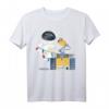 HapDuck Pixar Wall-E Eve Weihnachten Light Wrap T-Shirt - Offiziell lizenzierte Pixar Fanartikel