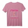 Mädels Egal Was Passiert Pegel Halten - Damen JGA Flamingo T-Shirt für Mädelsabend, Mädelstrip & Party-Gruppenoutfit