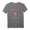 Mädels Egal Was Passiert Pegel Halten - Damen JGA Flamingo T-Shirt für Mädelsabend, Mädelstrip & Party-Gruppenoutfit