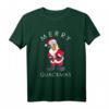 HapDuck Donald Duck als Santa Weihnachts T-Shirt - Lustiges Disney Holiday Shirt für Kinder und Erwachsene