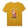 HapDuck Donald Duck als Santa Weihnachts T-Shirt - Lustiges Disney Holiday Shirt für Kinder und Erwachsene
