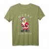 HapDuck Donald Duck als Santa Weihnachts T-Shirt - Lustiges Disney Holiday Shirt für Kinder und Erwachsene
