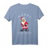 HapDuck Donald Duck als Santa Weihnachts T-Shirt - Lustiges Disney Holiday Shirt für Kinder und Erwachsene