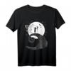 HapDuck The Nightmare Before Christmas Jack and Sally T-Shirt - Offiziell Lizenziertes Halloween- und Tim Burton-Merchandise