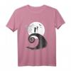 HapDuck The Nightmare Before Christmas Jack and Sally T-Shirt - Offiziell Lizenziertes Halloween- und Tim Burton-Merchandise