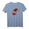 Christmas Wine Shirt mit Glas Rotwein und Weihnachtsmütze – Lustiges Festtags-Design für Weinliebhaber als Weihnachtsgeschenk
