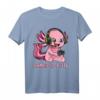 Gamesolotl Axolotl als Gamer mit Headset - Süßes Anime Kawaii T-Shirt für Zocker und Tierliebhaber