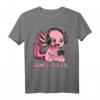 Gamesolotl Axolotl als Gamer mit Headset - Süßes Anime Kawaii T-Shirt für Zocker und Tierliebhaber