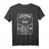 Lustiges 61. Geburtstag T-Shirt & Deko für Mann & Frau - Witzige Geschenkidee für 61. Geburtstag 1963