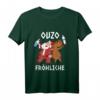 Lustiges Ouzo Weihnachts-Langarmshirt für Griechenland Fans – Fröhliche Weihnachten mit griechischem Humor