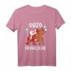 Lustiges Ouzo Weihnachts-Langarmshirt für Griechenland Fans – Fröhliche Weihnachten mit griechischem Humor