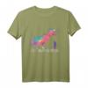Admin Programmierer Informatiker Dino EXE Ausführen T-Shirt – Lustiges IT-Motiv für Nerds, Entwickler & Systemadministratoren zum Geburtstag & Weihnachten