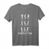Shuffle Dance Techno Rave Tanzschritte Geschenk T-Shirt - Perfekt für Partys, Festivals & Rave Fans