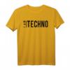 I Am Techno - Rave & Festival T-Shirt in High Tech Minimal Design mit Glitch Look für elektronische Musikfans