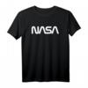 Vintage NASA Worm Logo T-Shirt – Raumfahrt & Galaxie Design für Science Fiction Fans, Astronomen & Raumfahrt-Enthusiasten, Perfektes Geschenk