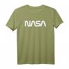 Vintage NASA Worm Logo T-Shirt – Raumfahrt & Galaxie Design für Science Fiction Fans, Astronomen & Raumfahrt-Enthusiasten, Perfektes Geschenk