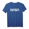 Vintage NASA Worm Logo T-Shirt – Raumfahrt & Galaxie Design für Science Fiction Fans, Astronomen & Raumfahrt-Enthusiasten, Perfektes Geschenk