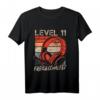 11. Geburtstag Jungen Video Gamer Level 11 Unlocked Langarmshirt – Perfekt für Gaming-Party & Geburtstagsparty