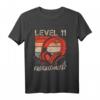11. Geburtstag Jungen Video Gamer Level 11 Unlocked Langarmshirt – Perfekt für Gaming-Party & Geburtstagsparty
