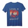 11. Geburtstag Jungen Video Gamer Level 11 Unlocked Langarmshirt – Perfekt für Gaming-Party & Geburtstagsparty