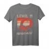 11. Geburtstag Jungen Video Gamer Level 11 Unlocked Langarmshirt – Perfekt für Gaming-Party & Geburtstagsparty