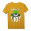 Birthday Boy 10 Videospiel Controller Gamer T-Shirt – Perfektes Geburtstagsgeschenk für kleine Gamer und Videospiel-Fans zum 10. Geburtstag