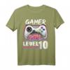 Gamer Girl Level 10 Freigeschaltetes Videospiel Geburtstags T-Shirt für Mädchen – Perfekt für 10. Geburtstag & Gaming Partys