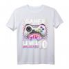 Gamer Girl Level 10 Freigeschaltetes Videospiel Geburtstags T-Shirt für Mädchen – Perfekt für 10. Geburtstag & Gaming Partys