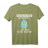 Früher Vogel Sarkasmus HapDuck Langschläfer T-Shirt – Witziges Geschenk für Nachteulen, Faulpelze und Geburtstagspartys