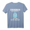Früher Vogel Sarkasmus HapDuck Langschläfer T-Shirt – Witziges Geschenk für Nachteulen, Faulpelze und Geburtstagspartys