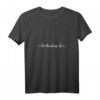 Damen Riesling EKG Herzschlag Heartbeat Puls Wein Sekt Geschenk T-Shirt mit V-Ausschnitt – Perfekt für Wein- und Sektliebhaber, Geburtstags- & Festtagsschenke
