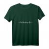 Damen Riesling EKG Herzschlag Heartbeat Puls Wein Sekt Geschenk T-Shirt mit V-Ausschnitt – Perfekt für Wein- und Sektliebhaber, Geburtstags- & Festtagsschenke