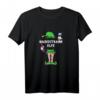 Damen Hackestramm Elfe Partnerlook Wein Saufen Weihnachten T-Shirt – Lustiges Festtagsoutfit für Weinliebhaberinnen & Partnerpaare