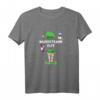 Damen Hackestramm Elfe Partnerlook Wein Saufen Weihnachten T-Shirt – Lustiges Festtagsoutfit für Weinliebhaberinnen & Partnerpaare