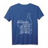 Wenn Man Mir Nicht Das Wasser Reichen Kann Dann Den Wein T-Shirt – Lustiger Wein Spruch für Weinliebhaber bei Weinproben, Weinabend & Weinfest