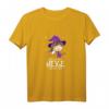 Damen Hexe T-Shirt mit Katze und Spruch ‚Ich Bin Eine Hexe Ich Darf Das‘ – Lustiges Halloween- und Alltagsoutfit für Frauen mit Humor