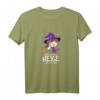 Damen Hexe T-Shirt mit Katze und Spruch ‚Ich Bin Eine Hexe Ich Darf Das‘ – Lustiges Halloween- und Alltagsoutfit für Frauen mit Humor