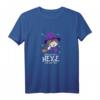 Damen Hexe T-Shirt mit Katze und Spruch ‚Ich Bin Eine Hexe Ich Darf Das‘ – Lustiges Halloween- und Alltagsoutfit für Frauen mit Humor